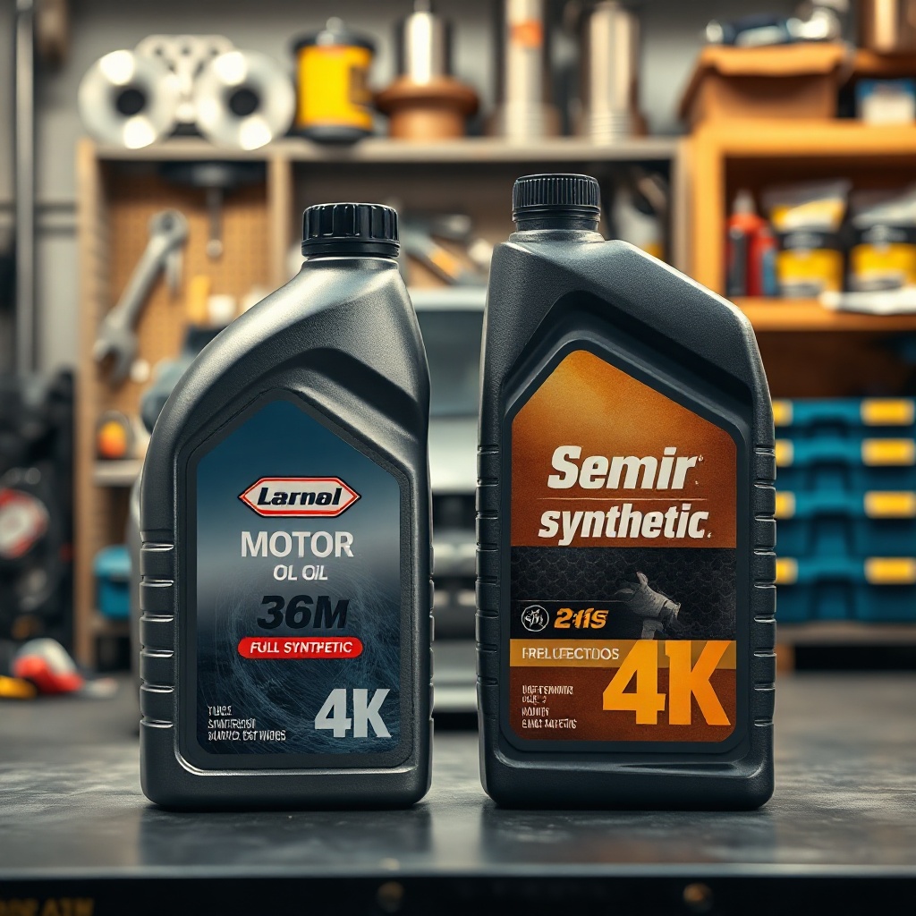 sentetik motor yağı