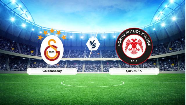 Galatasaray Çorum maç