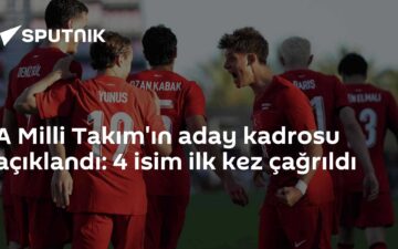 A Milli Takım aday kadrosu